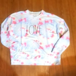 Rae Dunn tie-dye sweatshirt
